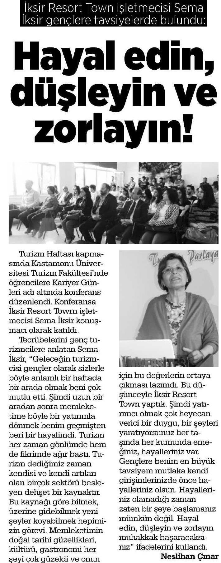 Kastamonu Açıksöz Gazetesi – 20 Nisan 2016